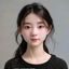 用户陈晓月的头像，一位23岁的大学生，清秀文静的女性形象